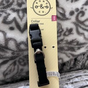 Bond & Co. Black Dog Collar XXS